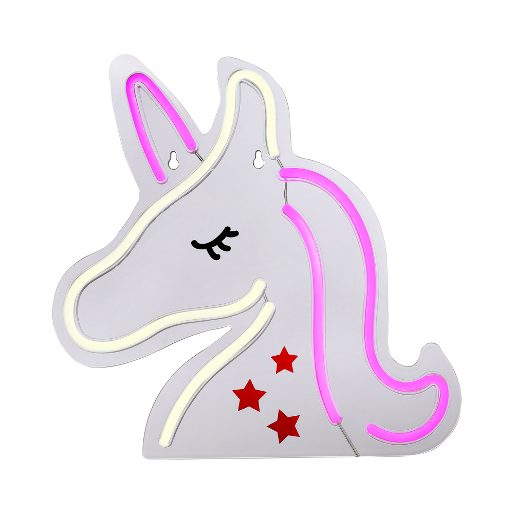 Neon-LED-Bild Neon-Unicorn