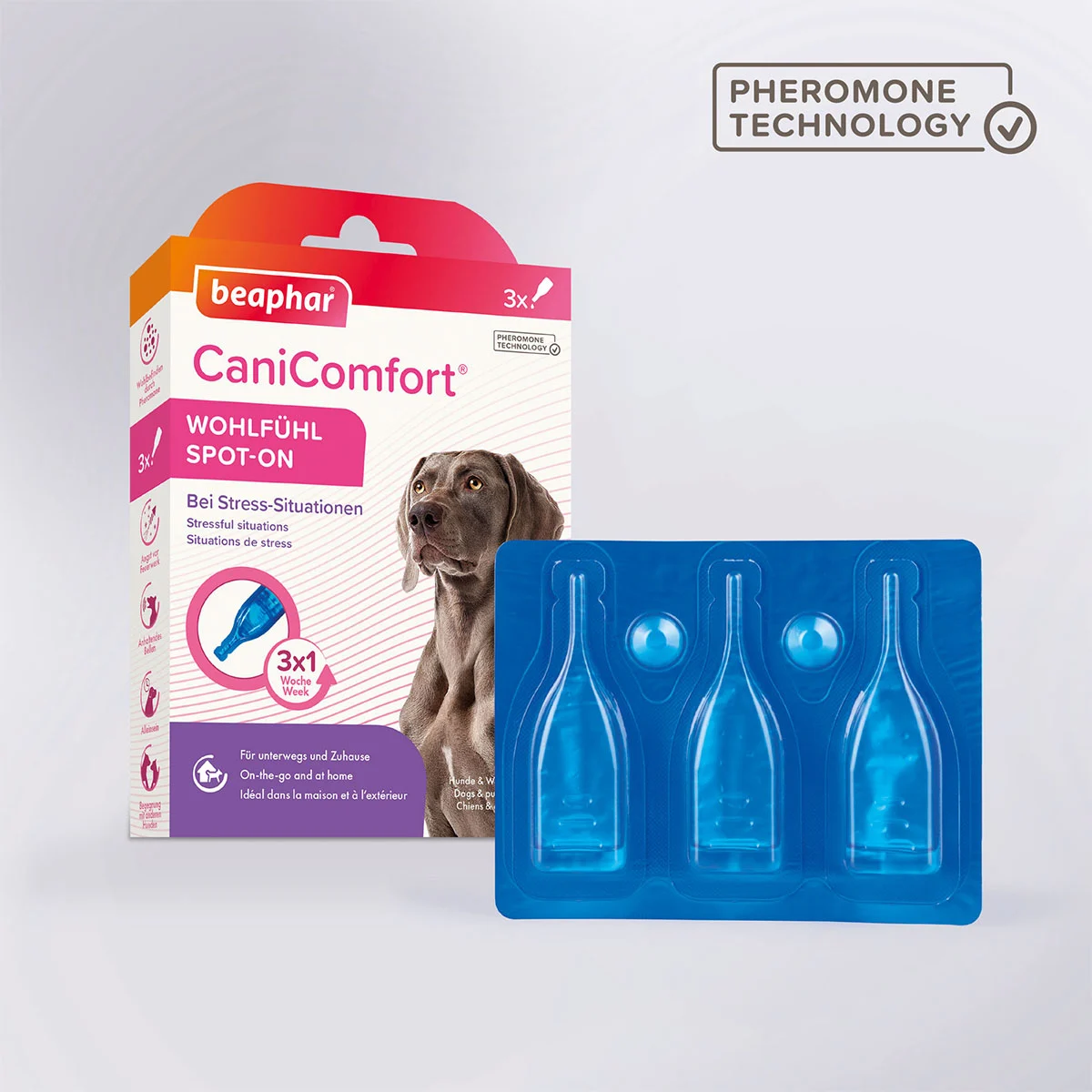 beaphar CaniComfort Wohlfühl Spot On 3x1ml kaufen bei ZooRoyal