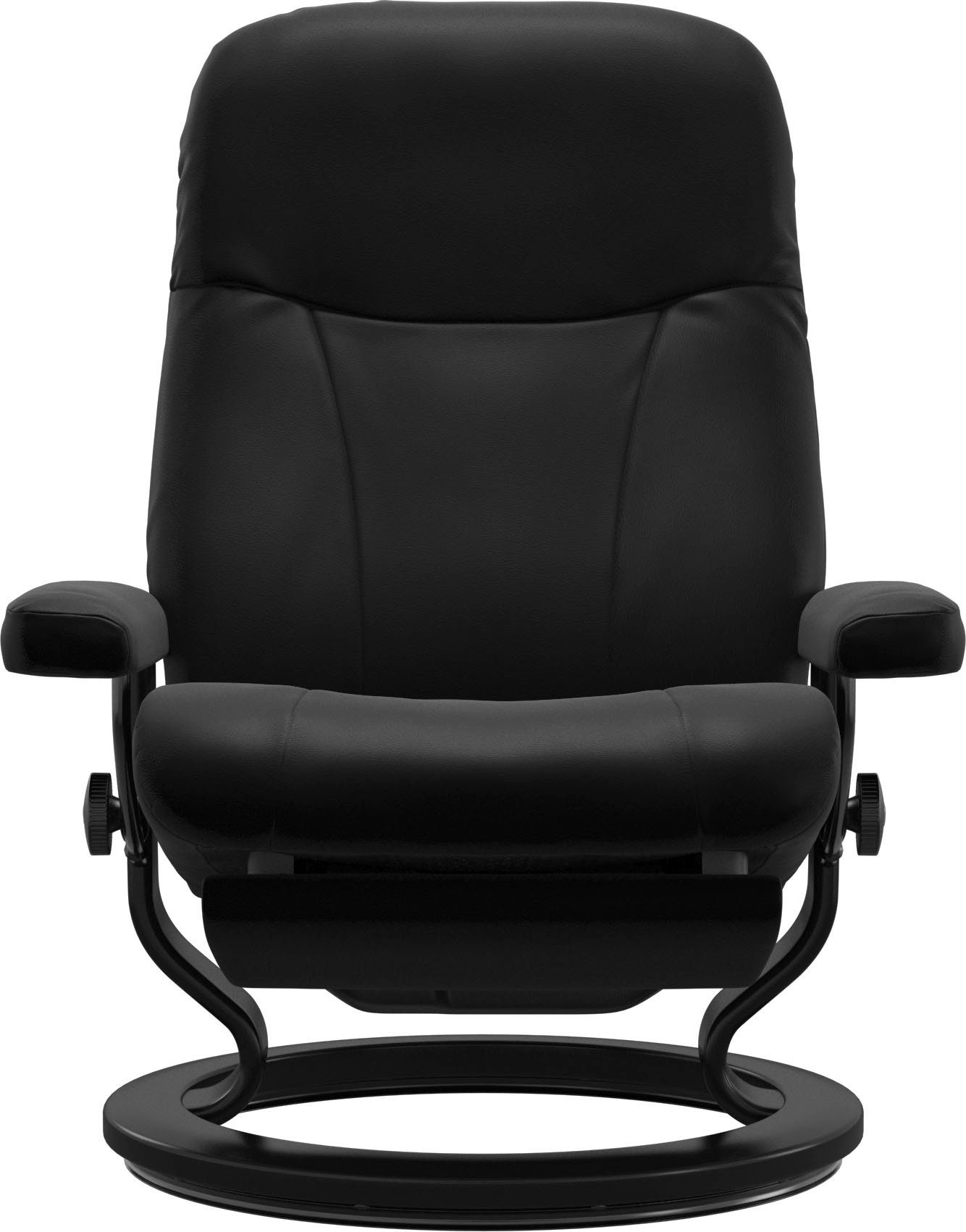 Stressless® Relaxsessel Garda, verstellbar, optional 2-motorisch, Größe M & L, Gestell Schwarz