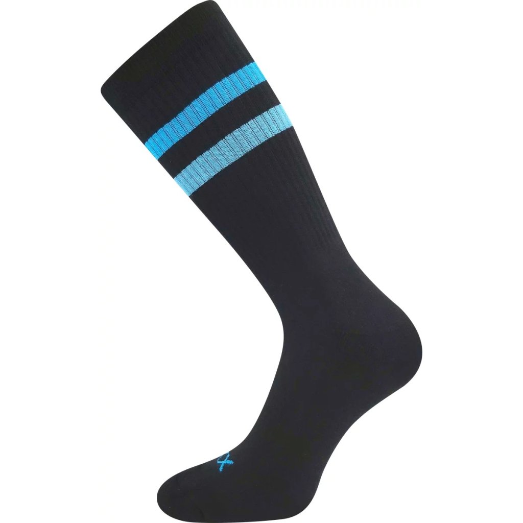 Voxx Retran schwarz-türkis Sportsocken, 1 Paar