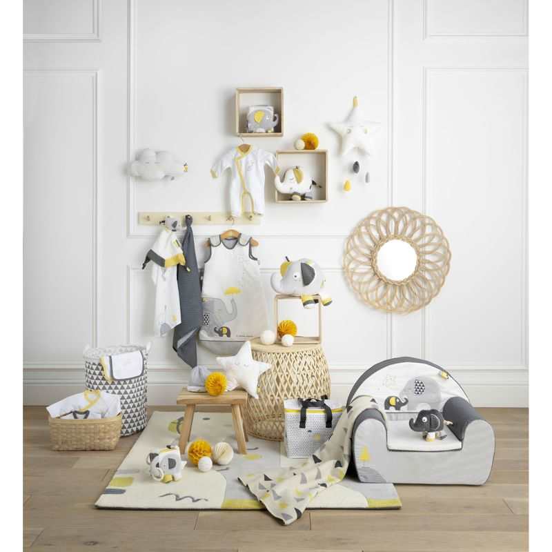 Doudou Eléphant Moyen Modèle Babyfan