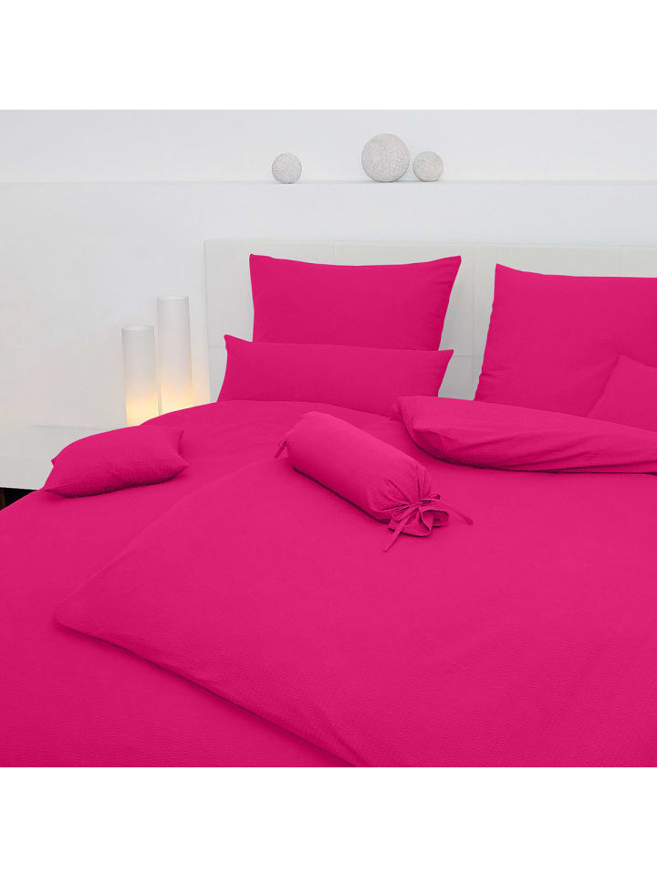 Janine Bettwäsche in fuchsia günstig kaufen