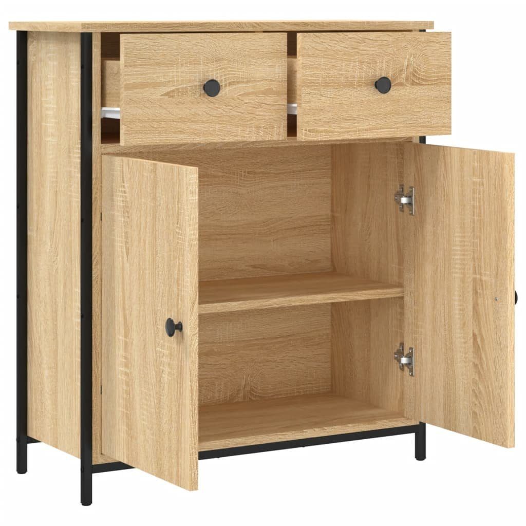 vidaXL Sideboard Sideboard Sonoma-Eiche 70x30x80 cm Holzwerkstoff (1 St)