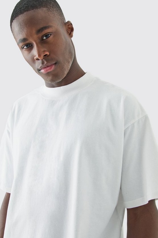 Oversized Extended Neck T-shirt