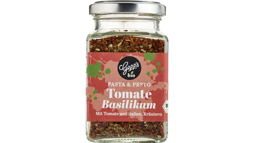 Gepp's Pastagewürz Tomate Basilikum 80 g