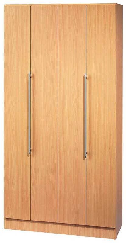 Hammerbacher Schrank SolidPlus mit Aufbau Buche 1.000 x 420 x 2.004 mm