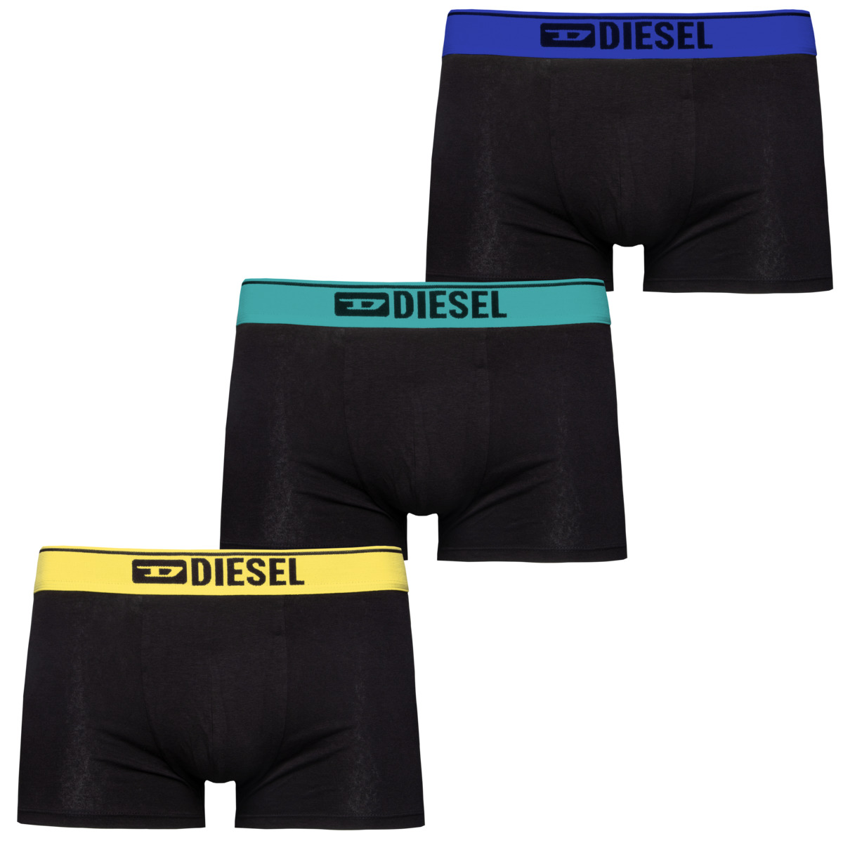 Diesel UMBX-DAMIEN 3er Pack Boxershorts schwarz
