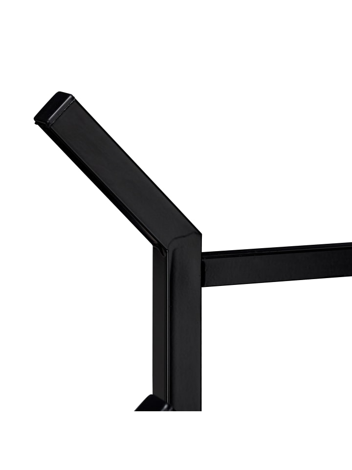 relaxdays Handtuchständer in Schwarz - (B)40 x (H)88 x (T)20 cm günstig kaufen onesize
