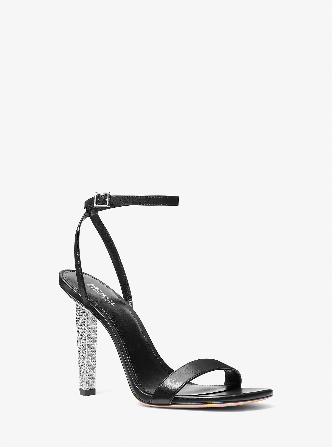 Sandali in pelle Halle - NERI