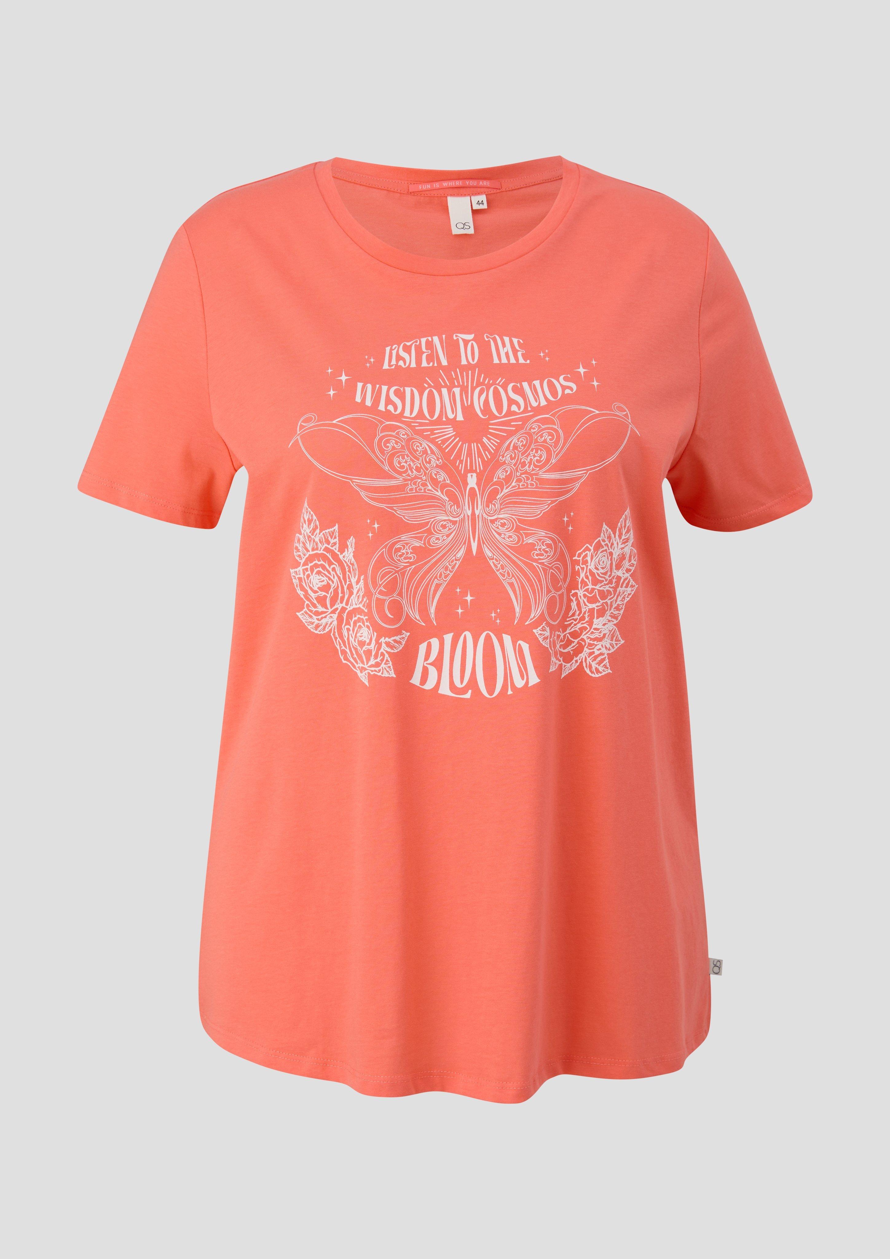 T-Shirt mit Frontprint  2151455-23D0