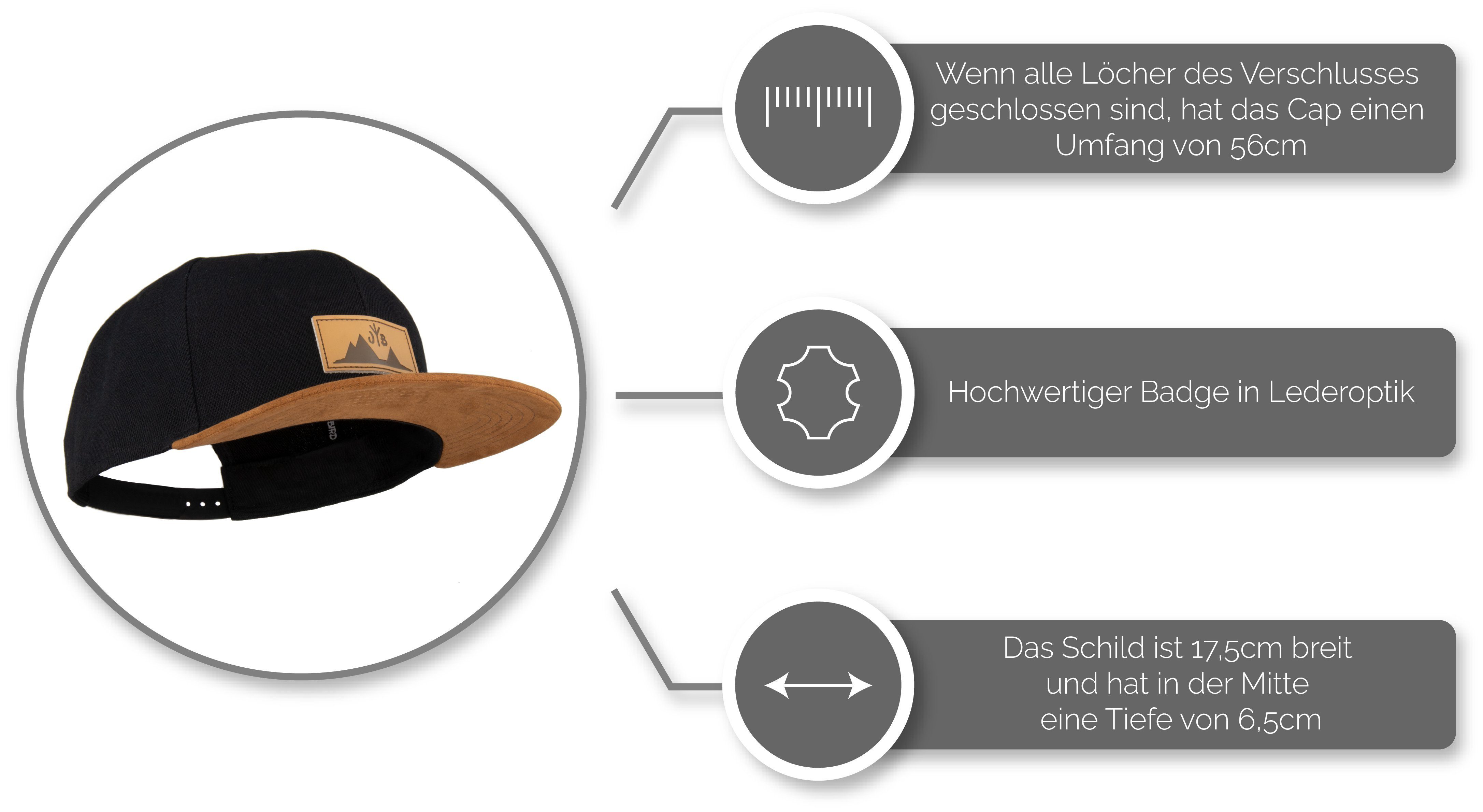 Jumping Bird Snapback Cap