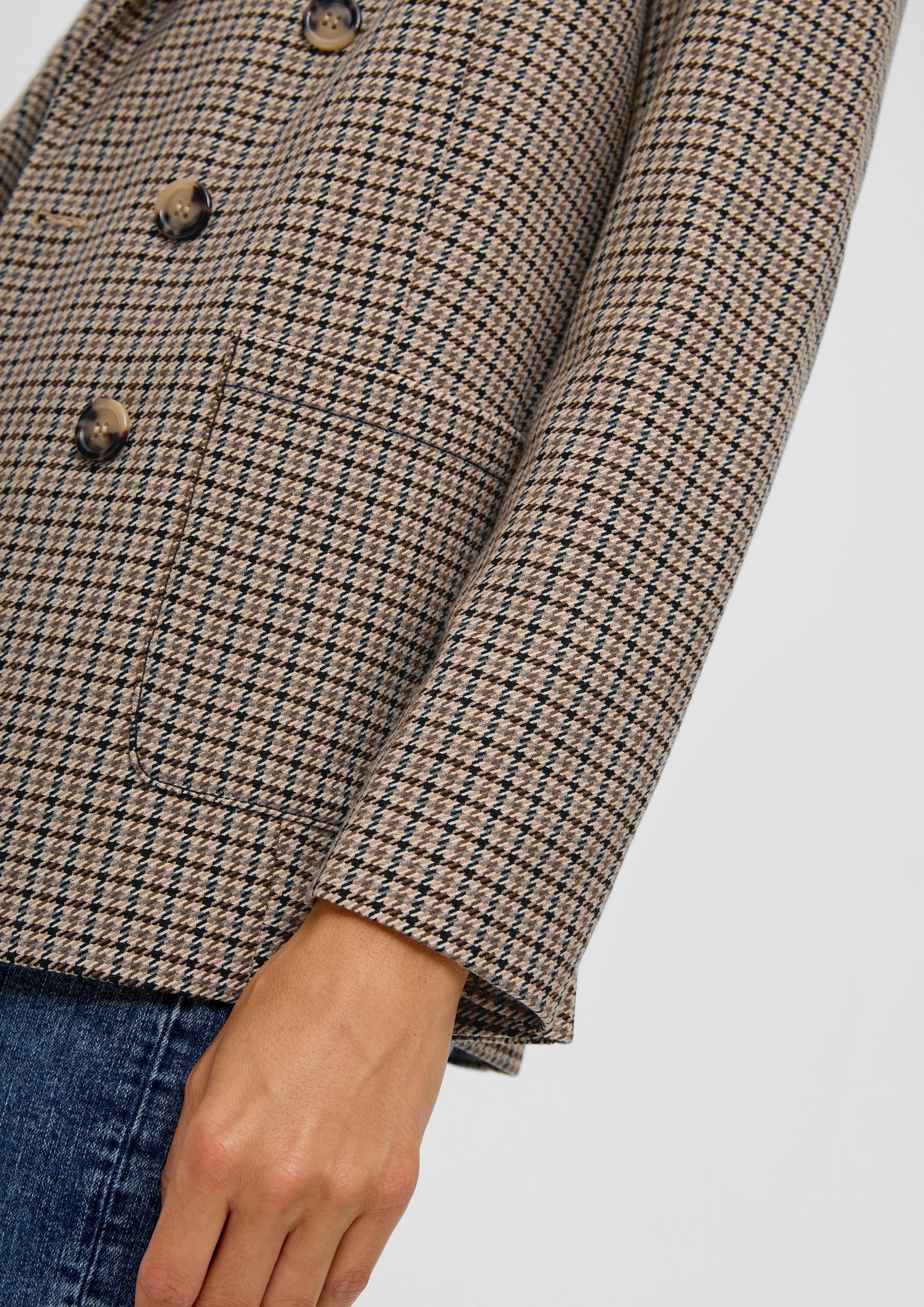 Blazer mit Allovermuster  2135837-99N3
