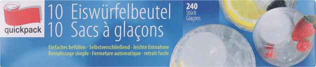 QuickPack Eiswürfelbeutel