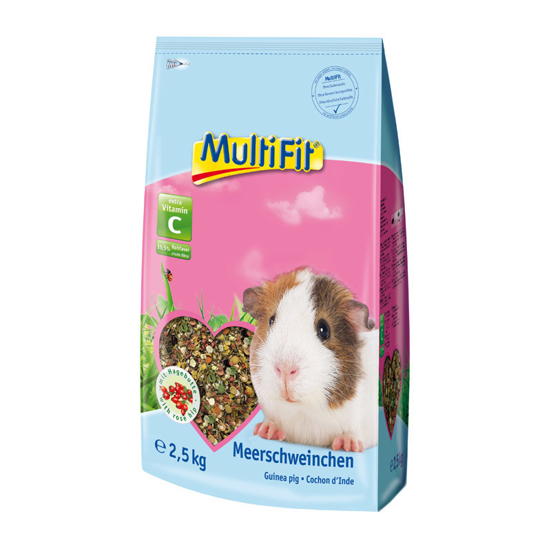 MultiFit Hauptfutter MultiFit Nagerfutter für Meerschweinchen 2,5 kg