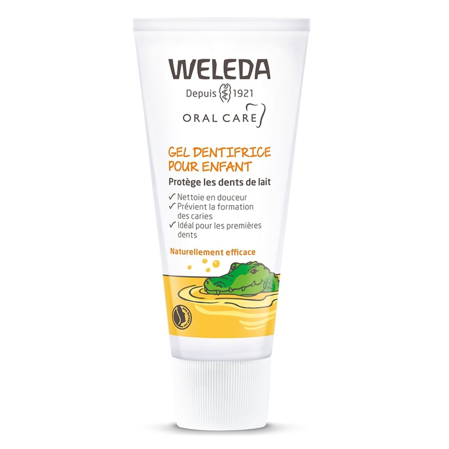 Weleda Enfant Gel Dentifrice pour Enfant - Formule Naturelle Sans Fluor - 50 ml