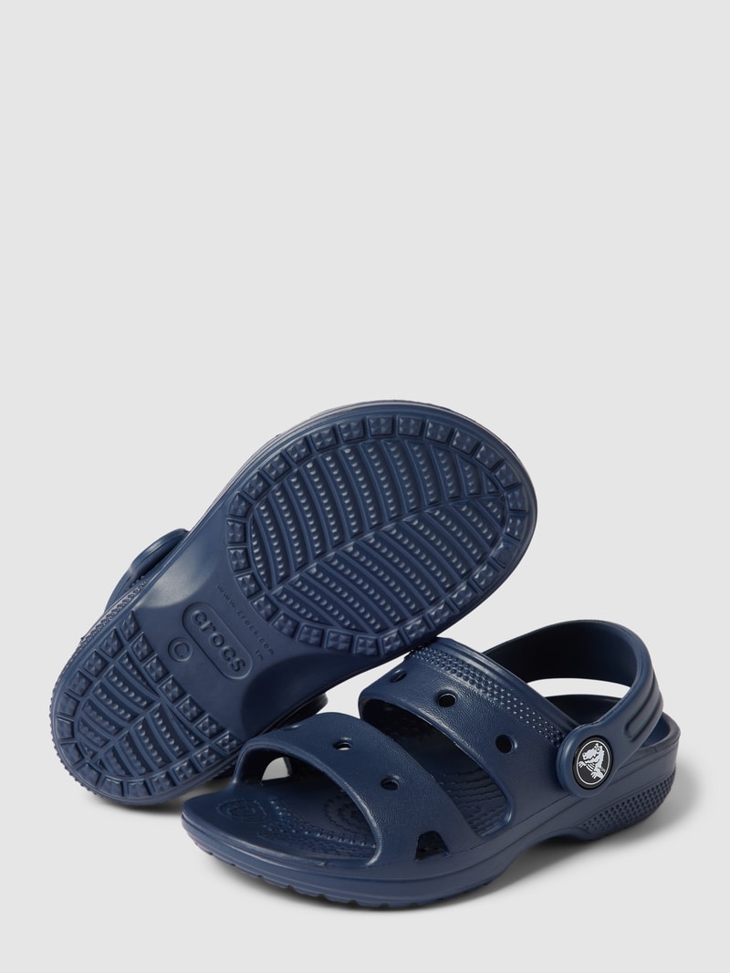 Sandale mit Riemen Modell 'Classic' in marineblau