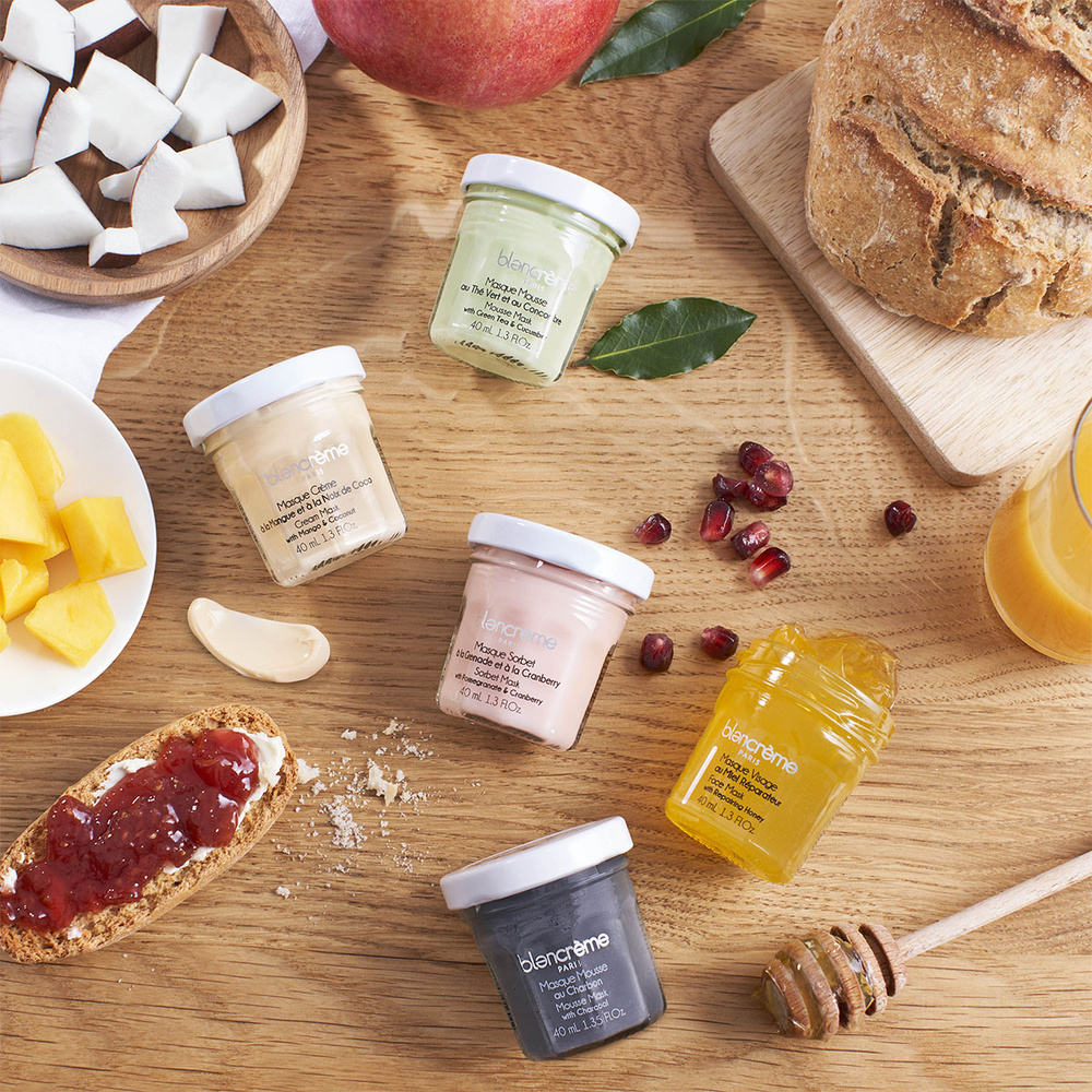 Blancreme Masque visage sorbet grenade & cranberry masque visage