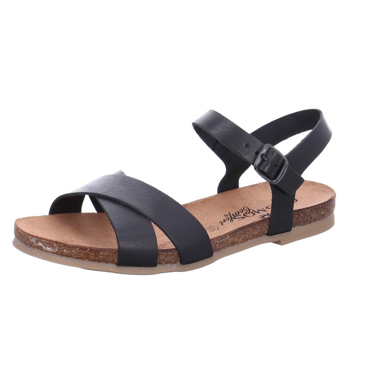 COSMOS Klassische Sandalen schwarz
