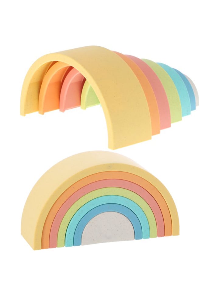 Otto Simon Stapelturm Regenbogenstapler Biokunststoff 7 Teile 18 Monate günstig kaufen onesize