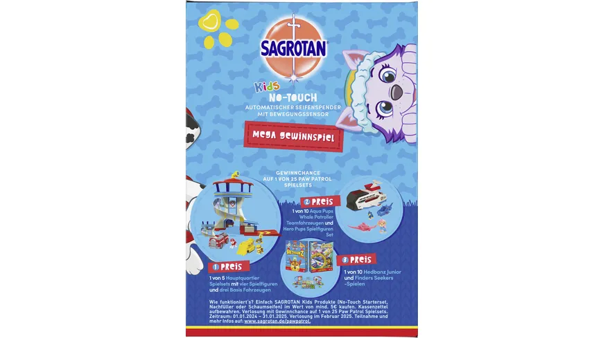 Sagrotan Kids No-Touch Hygiene Seife Starter-Set
