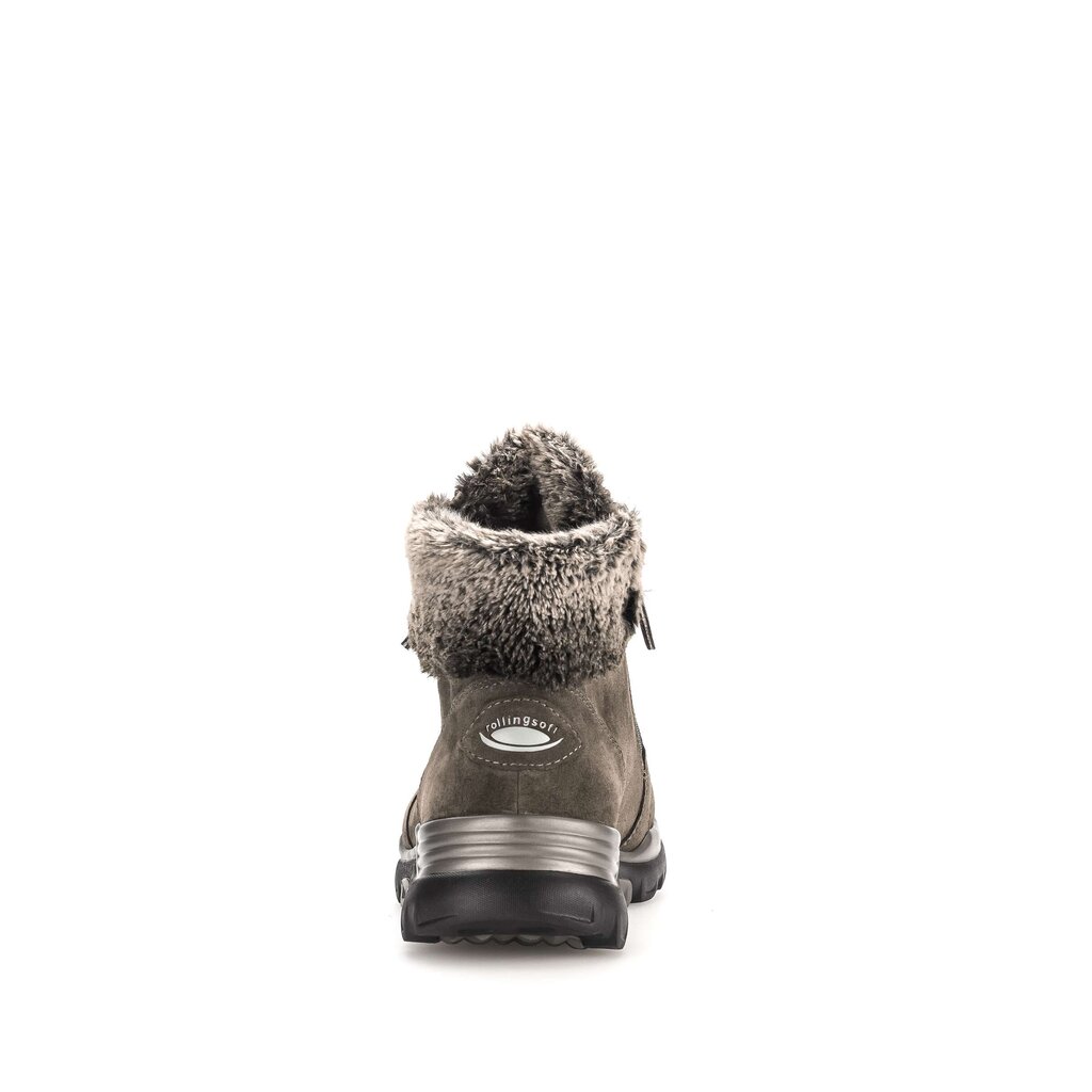 rollingsoft Schnürstiefelette grau