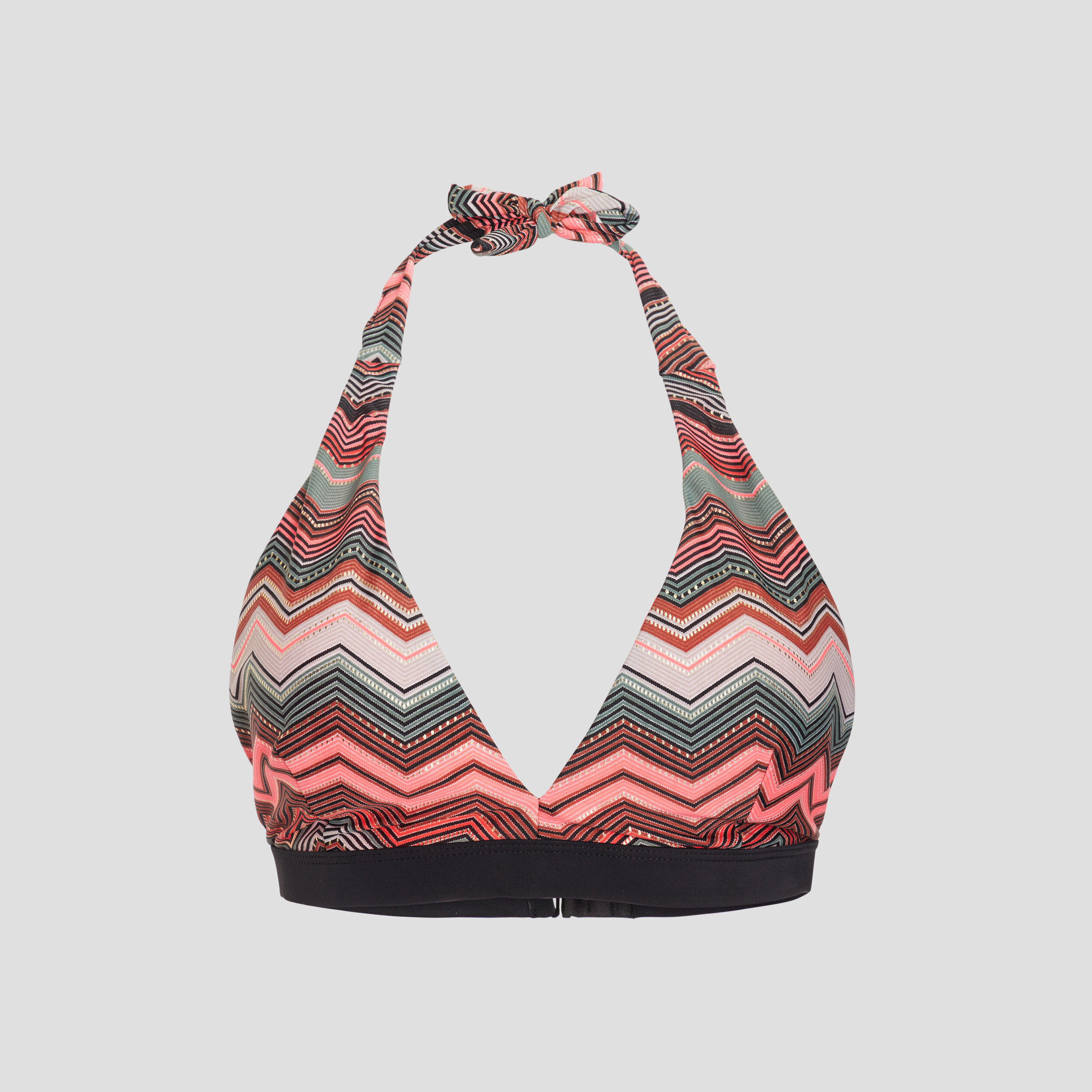 Haut de maillot de bain orange fonce femme | La Halle