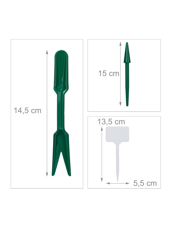 relaxdays 240 x Anzuchttöpfe in Braun - (B)3,5 x (H)5 x (T)3,5 cm günstig kaufen onesize