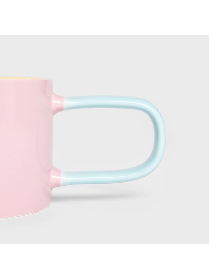 Homla Tasse ''Finko'' in Rosa/ Gelb/ Hellblau - 300 ml günstig kaufen onesize