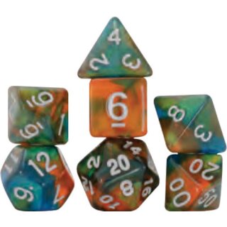 RPG Dice Set Persimmon Punch (7)