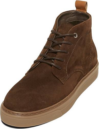 Marc O'Polo Schnürstiefel aus softem Veloursleder