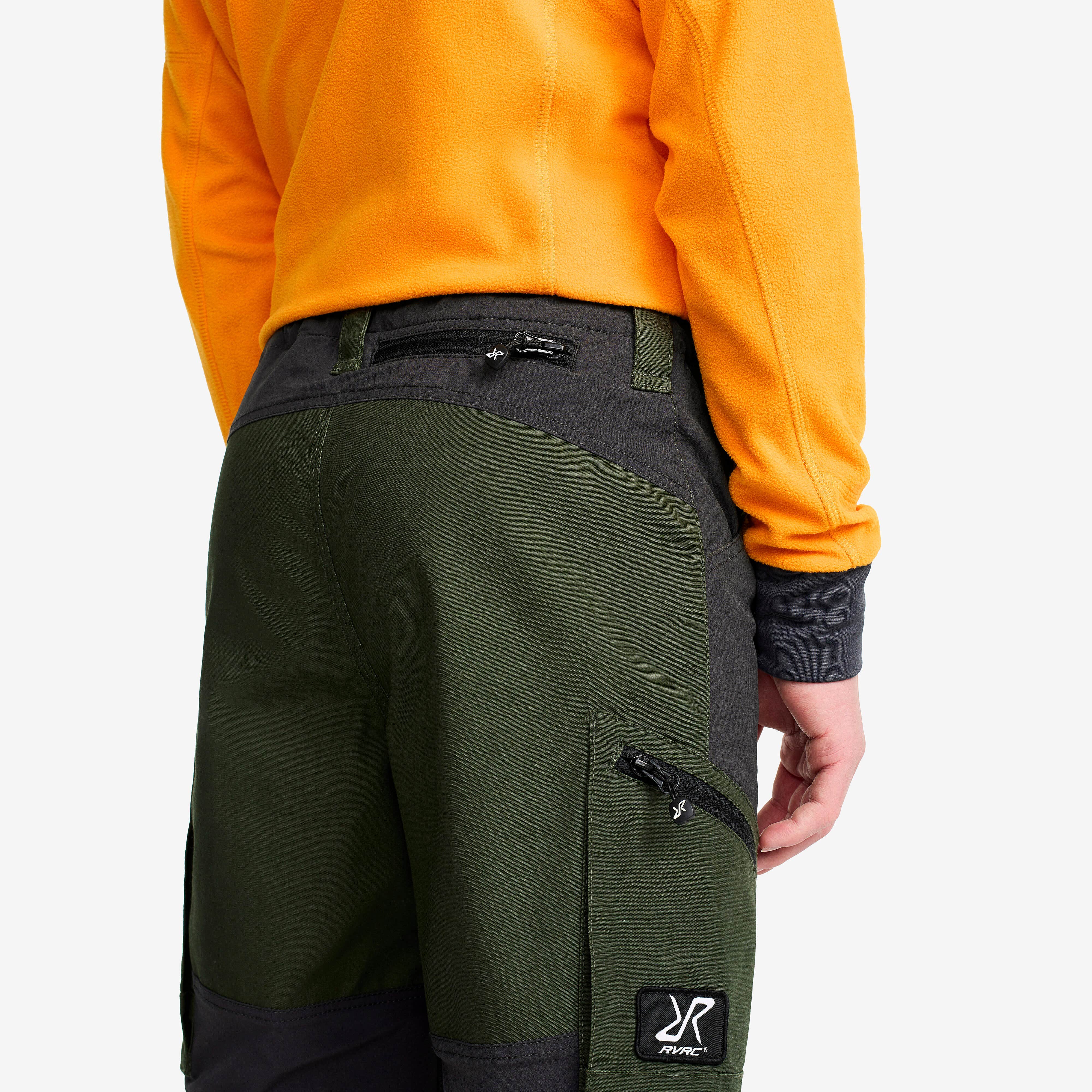 RVRC GP Shorts Teens Forest Green