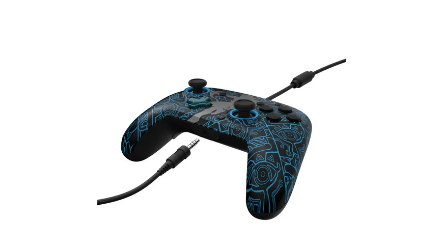Nintendo Switch Sheikah Shoot Rematch Glow kabelgebundener Controller für Nintendo Switch, Nintendo Switch - OLED Model