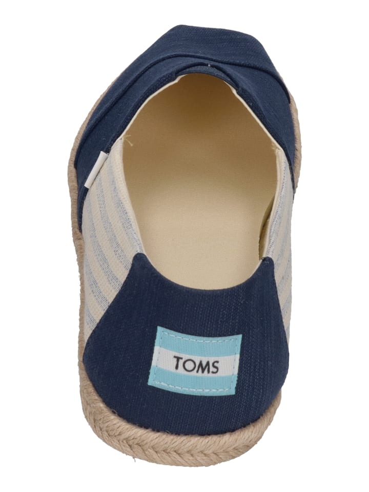 TOMS Espadrilles ALPARGATA ROPE in grau günstig kaufen