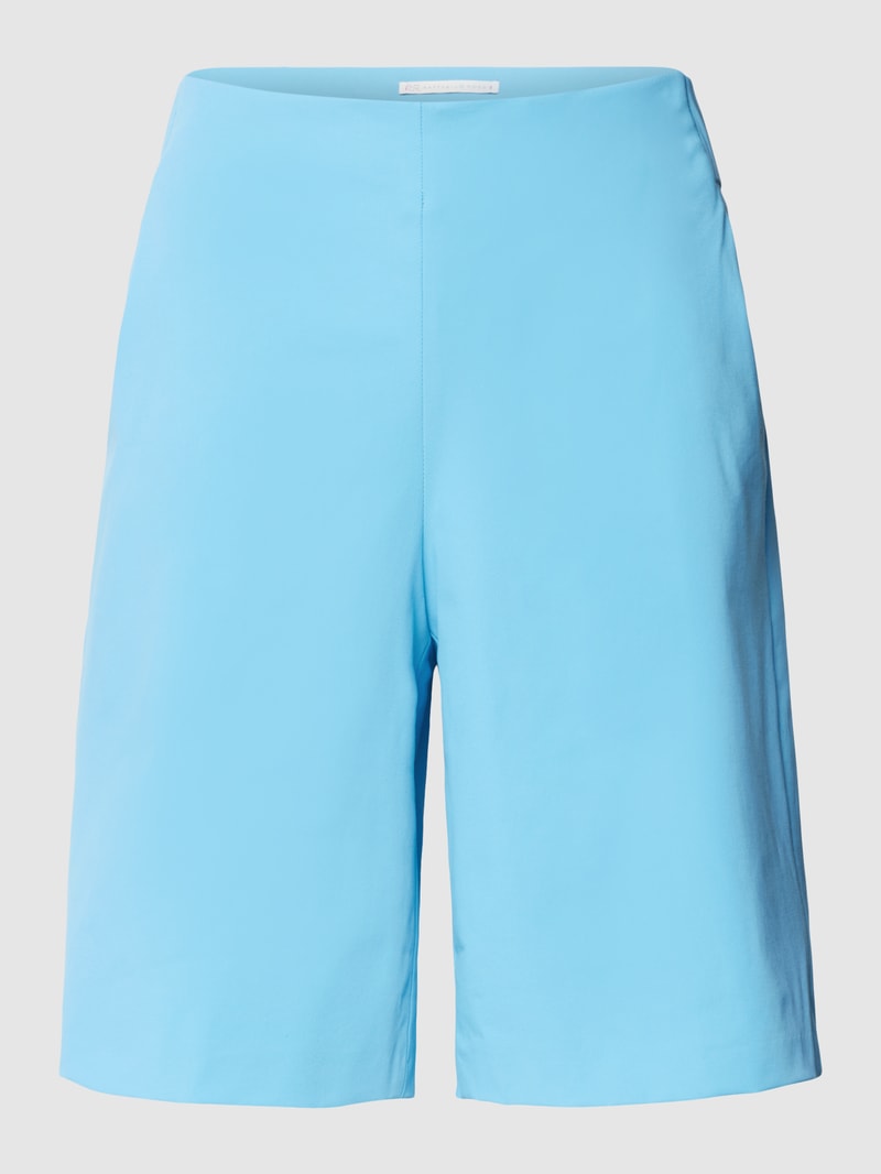 Shorts mit Eingrifftaschen Modell 'Iska' in marineblau