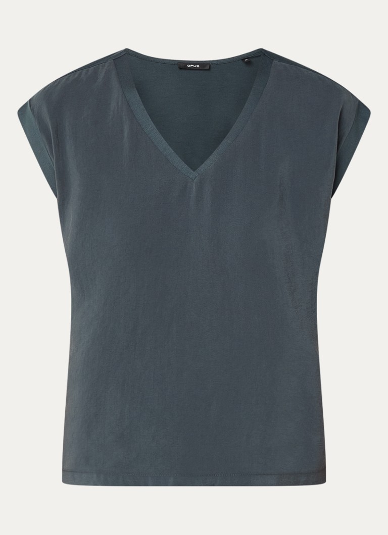 OPUS Saduna top with V-neck