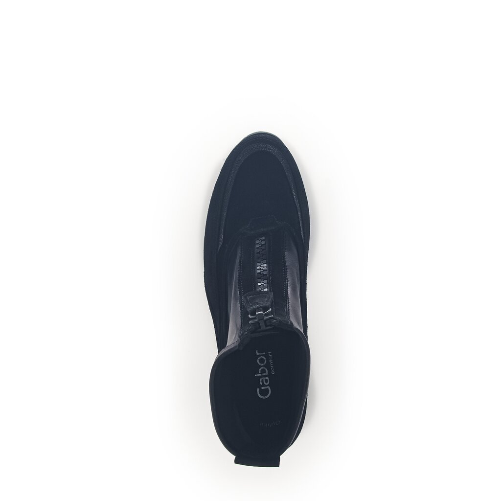 Gabor comfort Sportliche Stiefelette schwarz