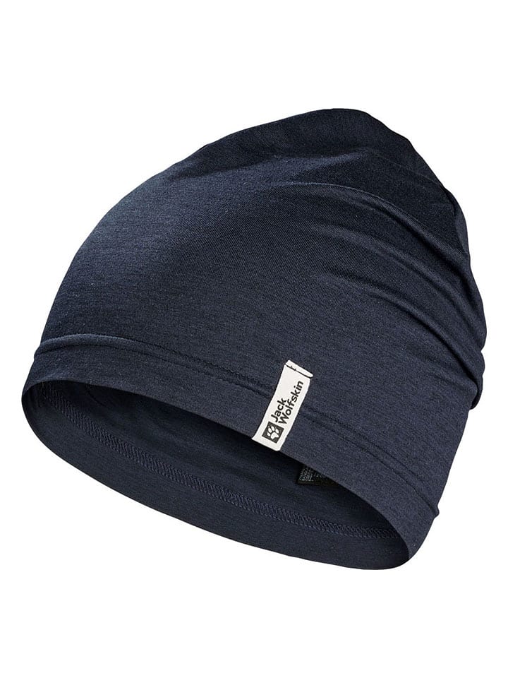 Jack Wolfskin Sportmütze in Dunkelblau günstig kaufen