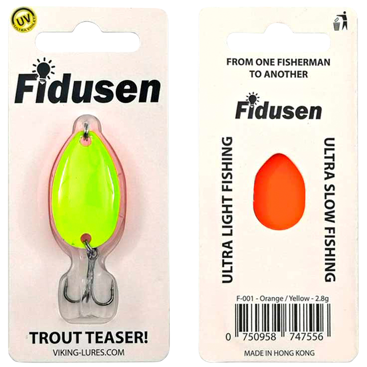 OGP Kunstköder Fidusen (Orange/Yellow, 2,8 g)