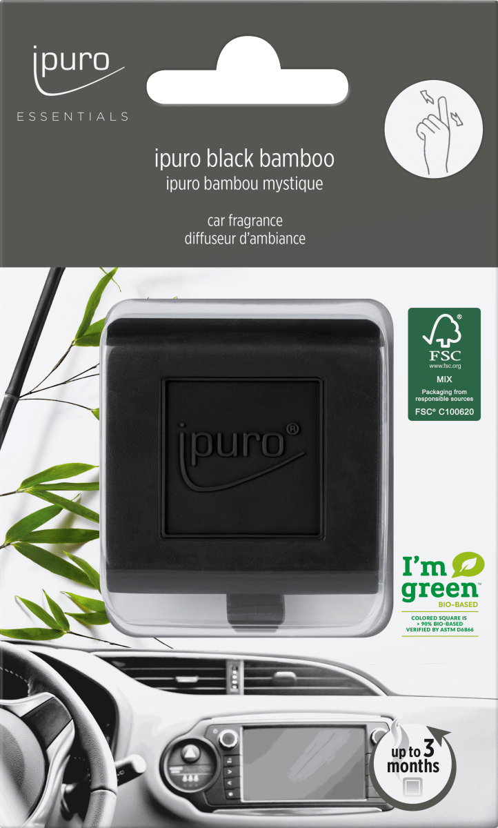 Lufterfrischer Car Line Black Bamboo, 1 St