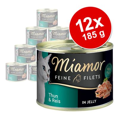 Sparpaket Miamor Feine Filets 12 x 185 g