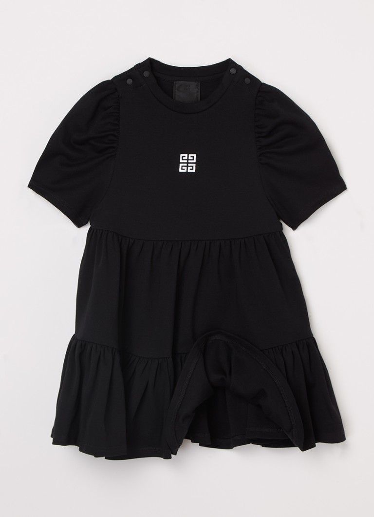 Givenchy tunikas kleita ar logotipu un apdruku aizmugurē