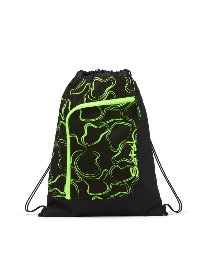 Satch Sportbeutel Green Supreme in schwarz/grün günstig kaufen onesize