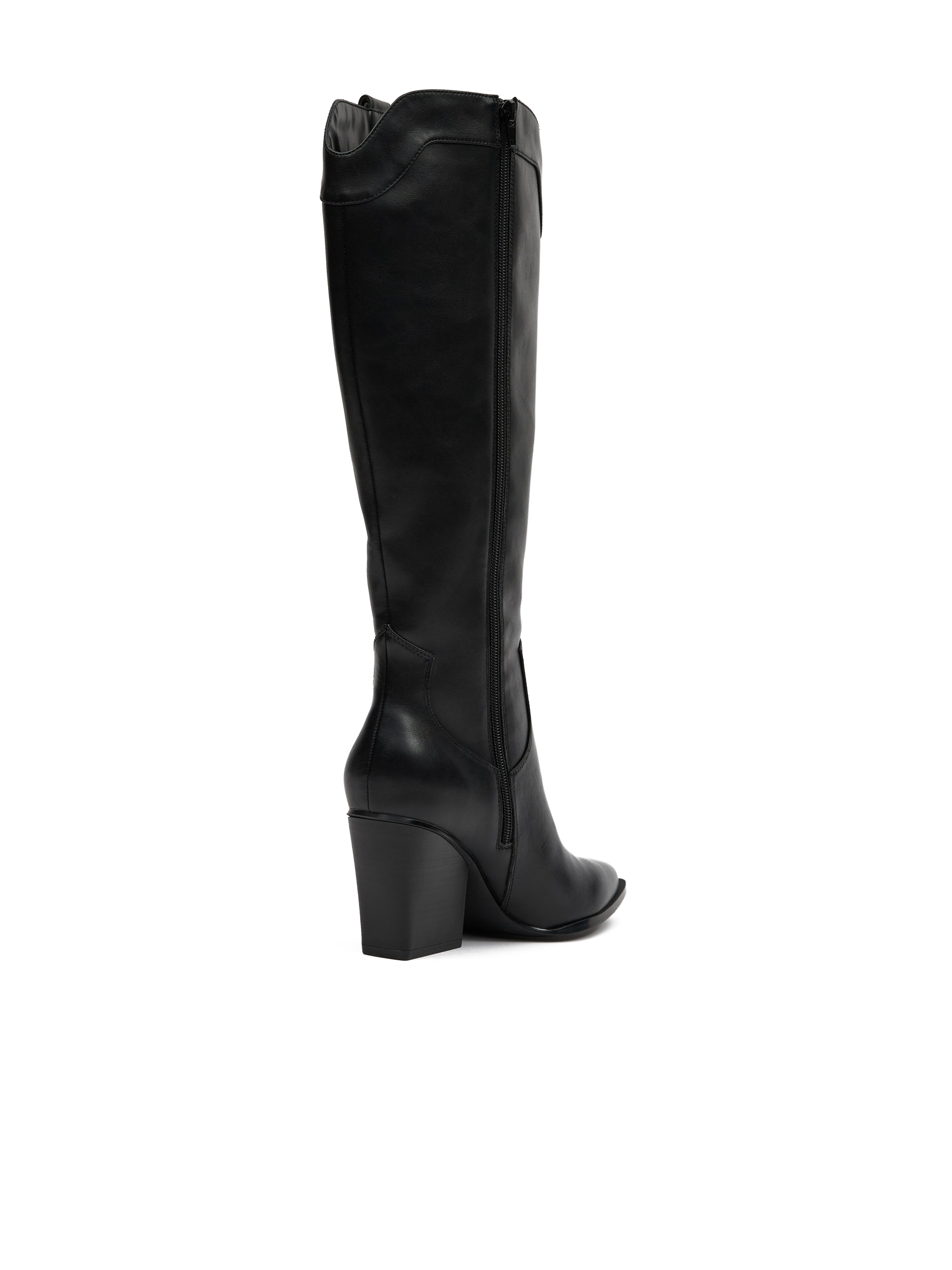 Schwarze Damen-Winterstiefel ORSAY