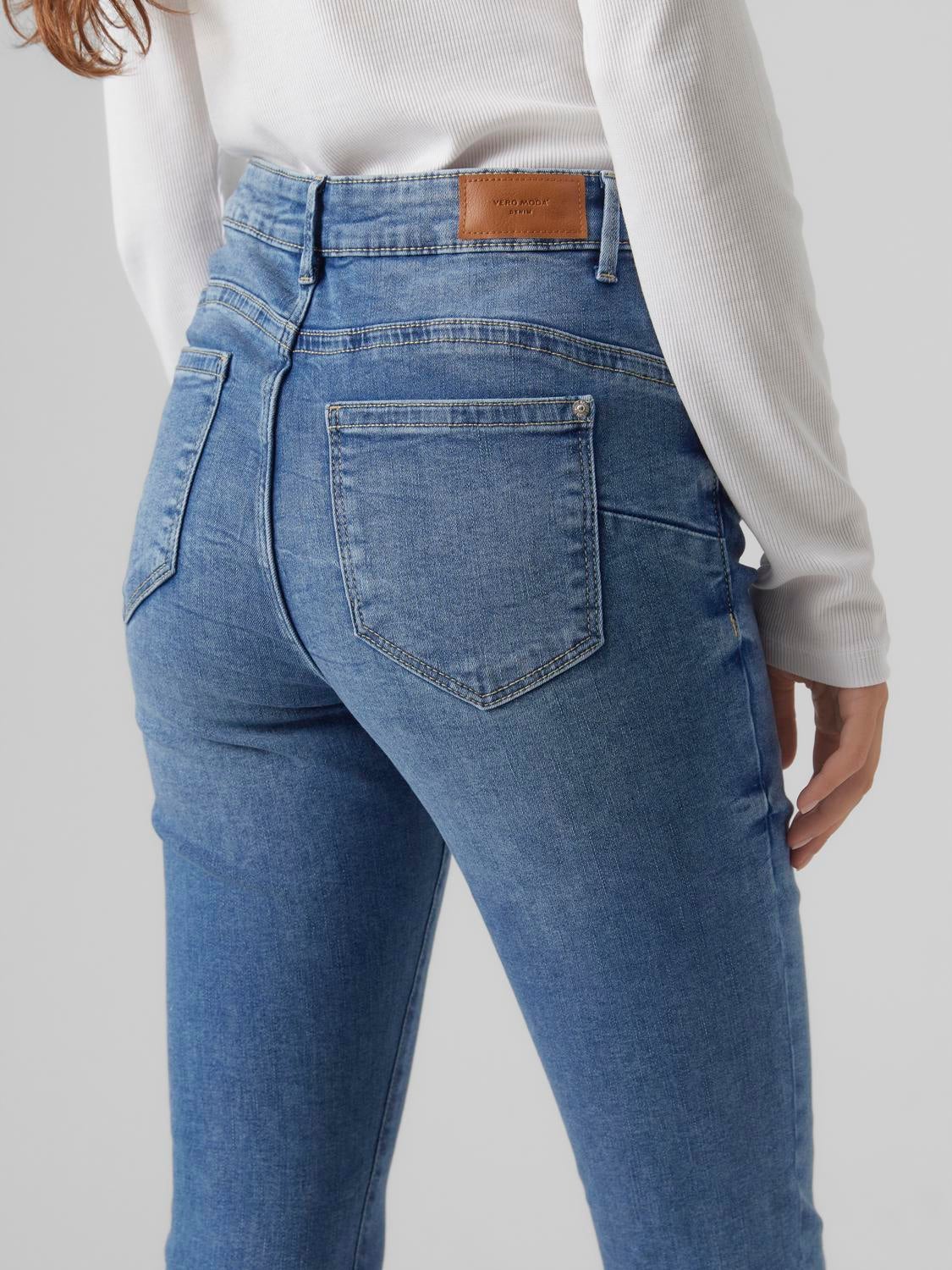 VMALIA Mid Rise Slim Fit Jeans