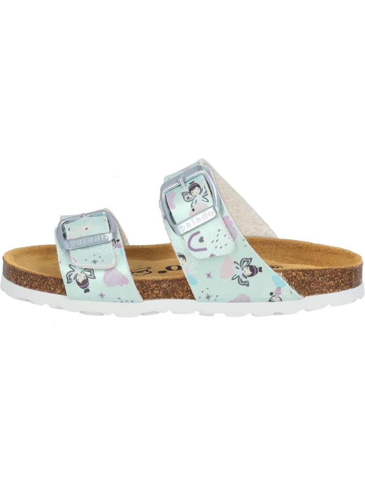 palado Pantoletten in Hellgrün Metallic Fairy günstig kaufen 30