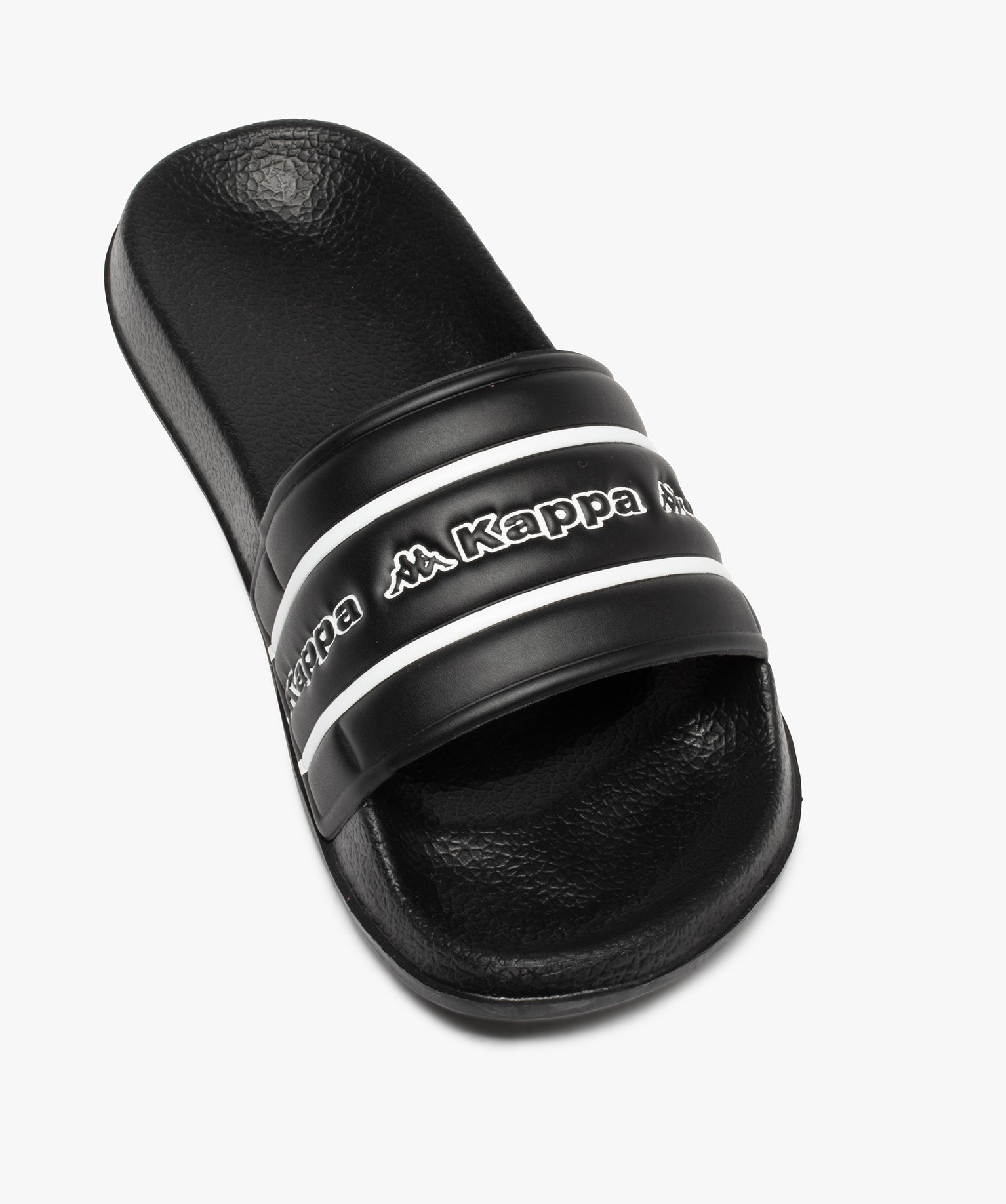 Mules de piscine Garçon bicolores - Kappa noir | GEMO