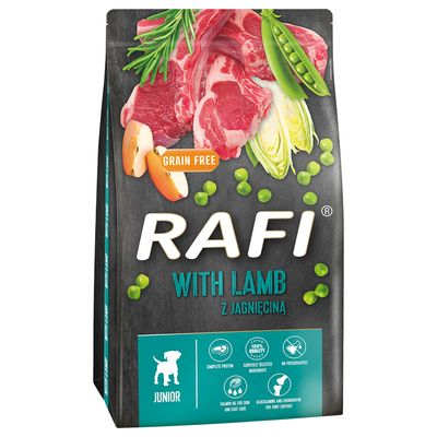 Rafi Junior mit Lamm