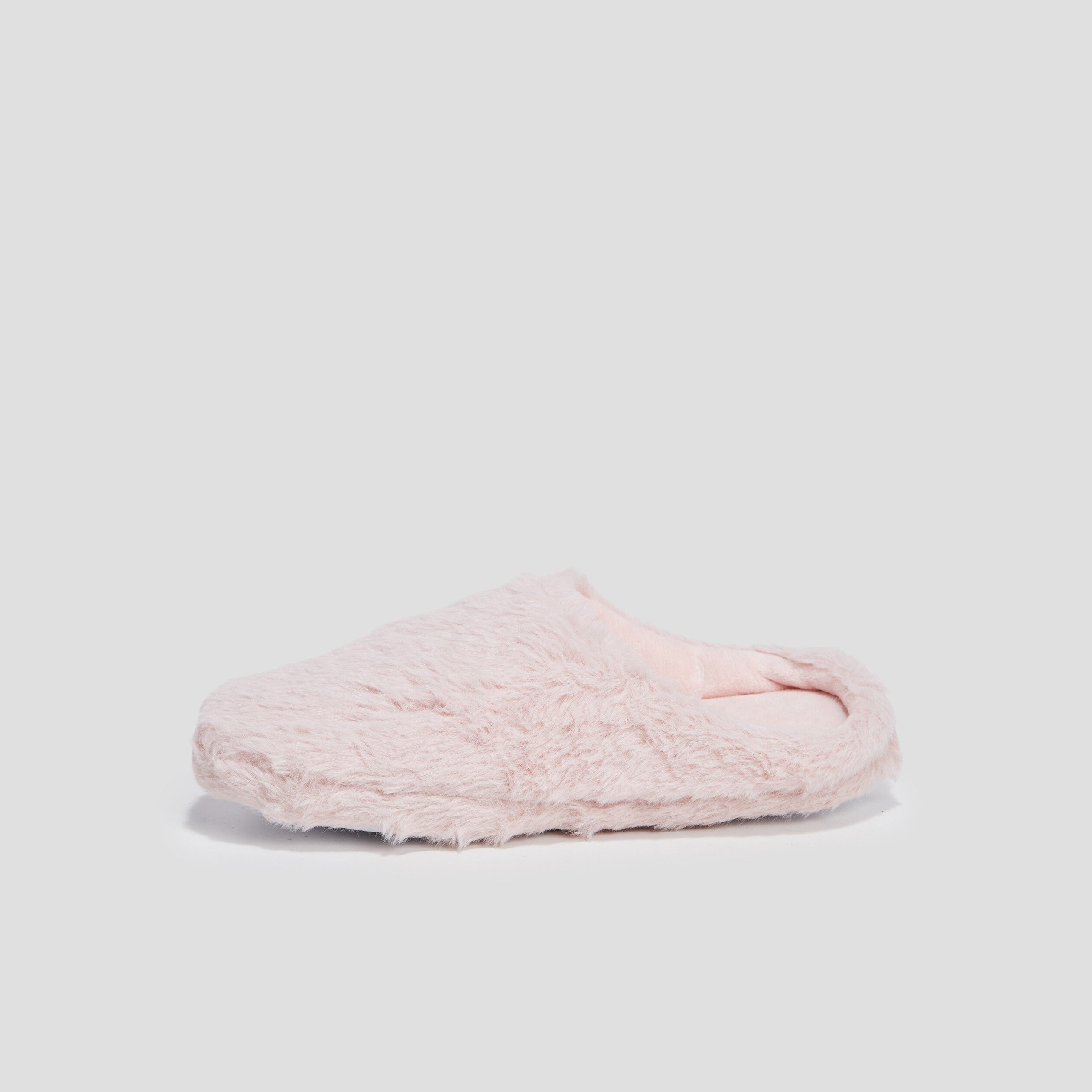 Chaussons mules rose femme | La Halle