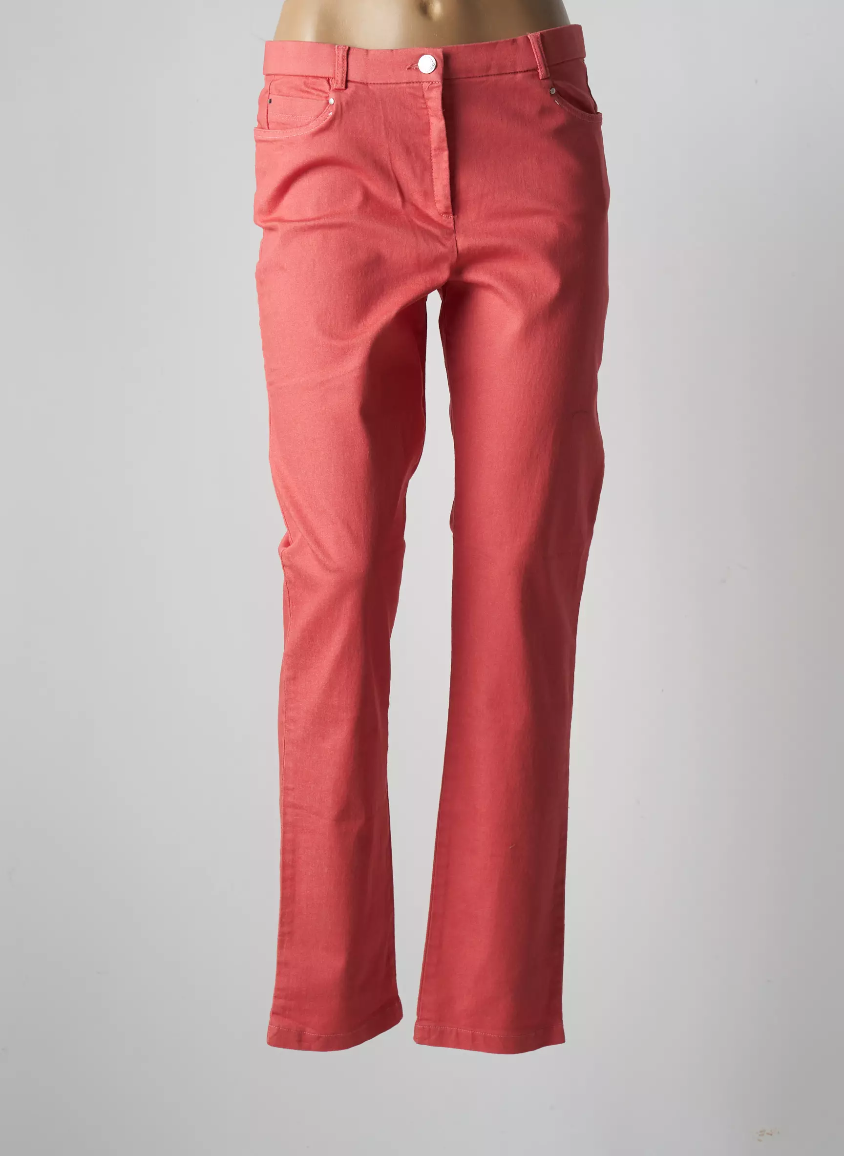 Christine Laure Pantalons Slim Femme couleur rouge
