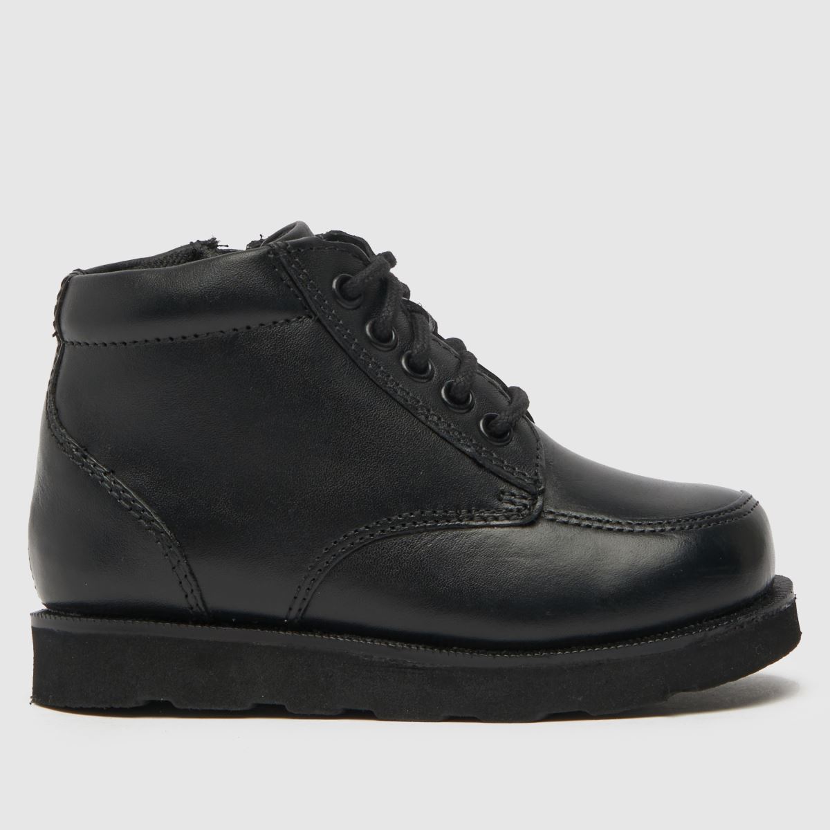 Černé kožené boty Schuh Captain Toddler